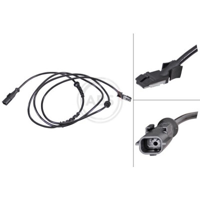 Sensor, rotações da roda