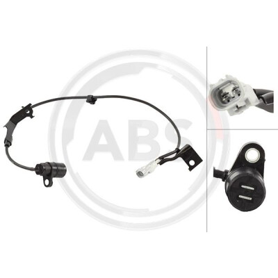 Sensor, rotações da roda