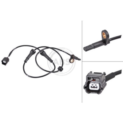 Sensor, rotações da roda