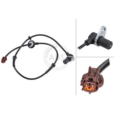 Sensor, rotações da roda