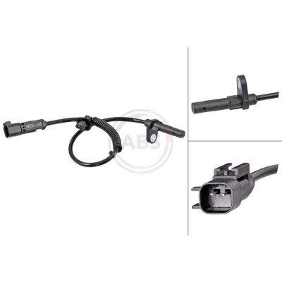 Sensor, rotações da roda