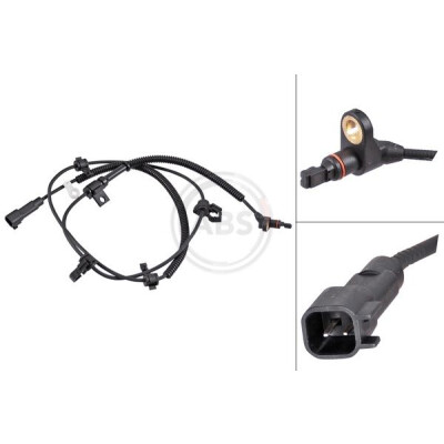 Sensor, rotações da roda