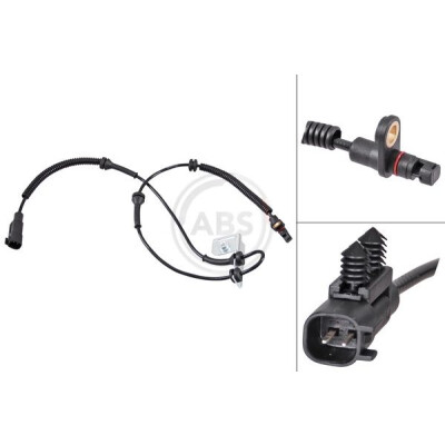 Sensor, rotações da roda