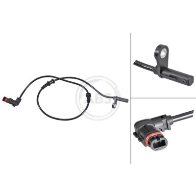 Sensor, rotações da roda