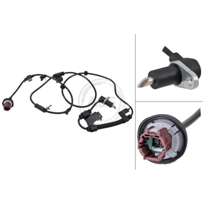 Sensor, rotações da roda