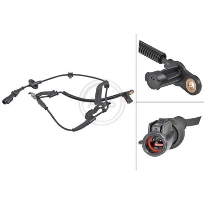 Sensor, rotações da roda
