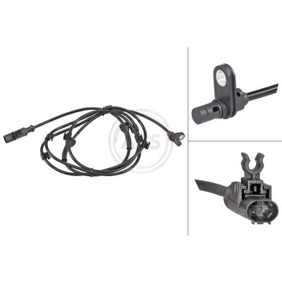 Sensor, rotações da roda