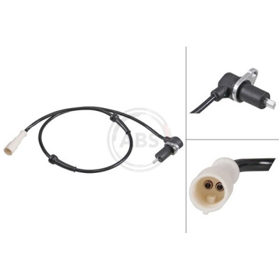 Sensor, rotações da roda