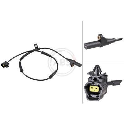 Sensor, rotações da roda