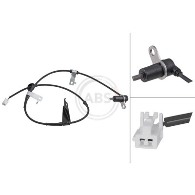 Sensor, rotações da roda