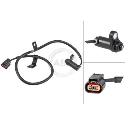 Sensor, rotações da roda