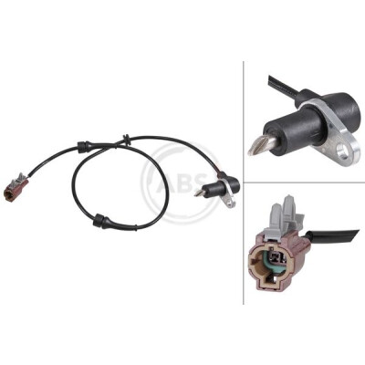 Sensor, rotações da roda