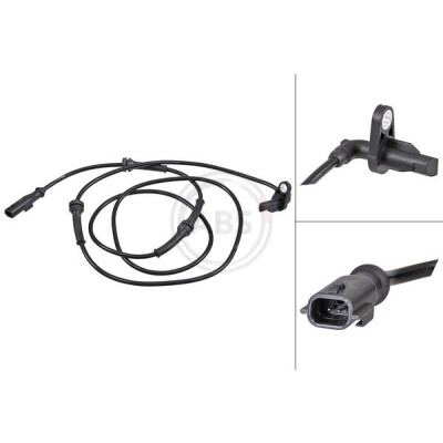 Sensor, rotações da roda