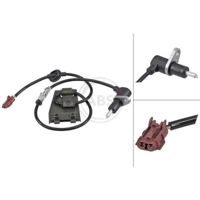 Sensor, rotações da roda