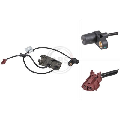 Sensor, rotações da roda