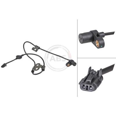 Sensor, rotações da roda