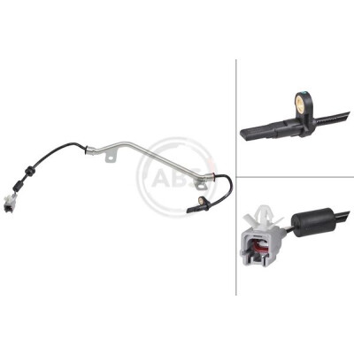 Sensor, rotações da roda
