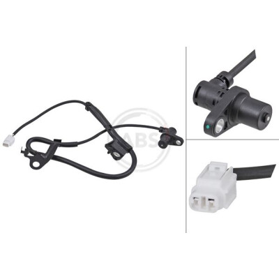 Sensor, rotações da roda