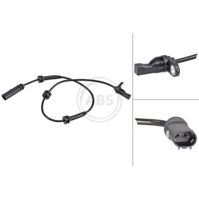 Sensor, rotações da roda