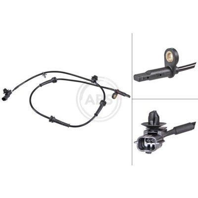 Sensor, rotações da roda