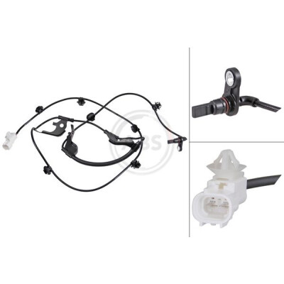 Sensor, rotações da roda