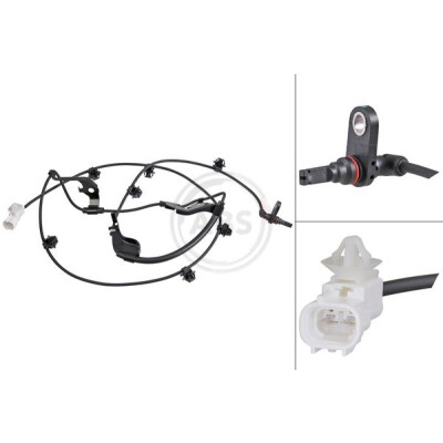 Sensor, rotações da roda