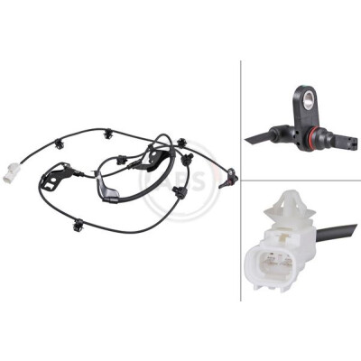Sensor, rotações da roda