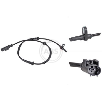 Sensor, rotações da roda