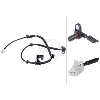Sensor, rotações da roda