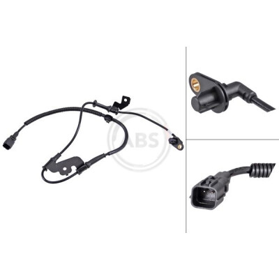 Sensor, rotações da roda