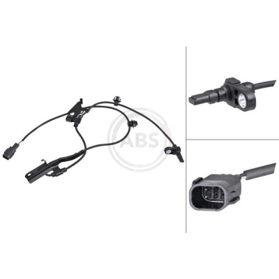 Sensor, rotações da roda