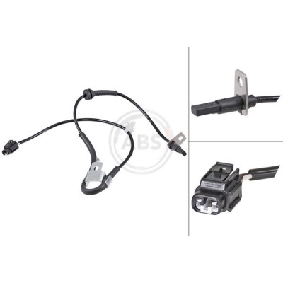 Sensor, rotações da roda
