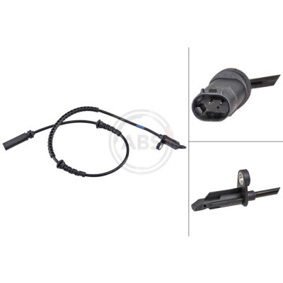 Sensor, rotações da roda