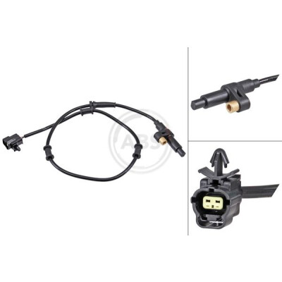 Sensor, rotações da roda