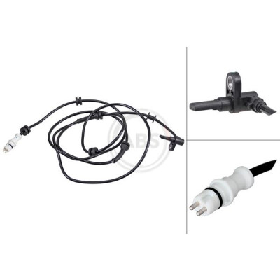 Sensor, rotações da roda