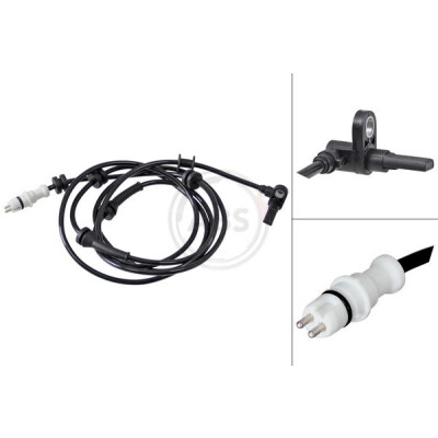 Sensor, rotações da roda