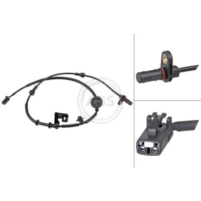 Sensor, rotações da roda
