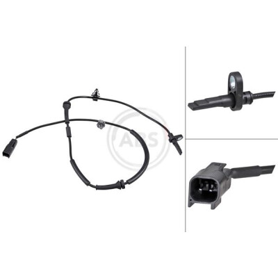 Sensor, rotações da roda