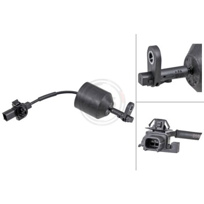 Sensor, rotações da roda