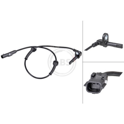 Sensor, rotações da roda