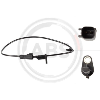 Sensor, rotações da roda