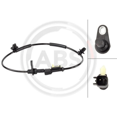 Sensor, rotações da roda