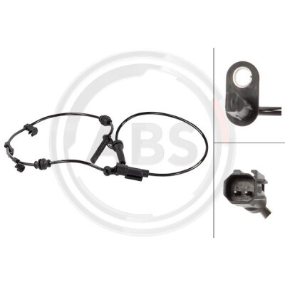 Sensor, rotações da roda