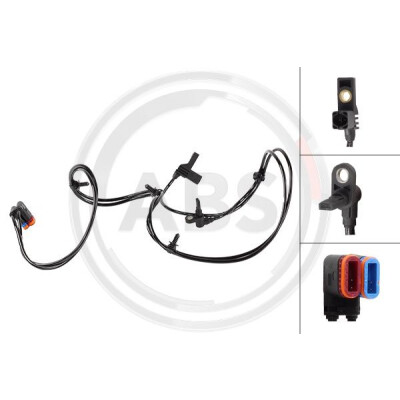 Sensor, rotações da roda
