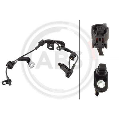 Sensor, rotações da roda