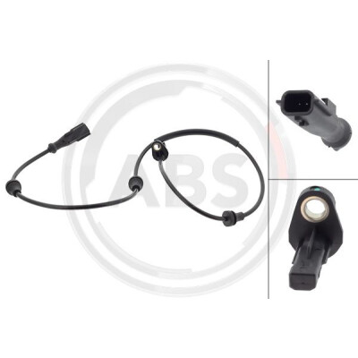 Sensor, rotações da roda