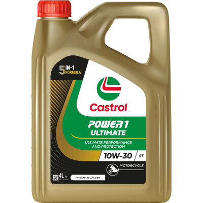 Óleo para motocicleta Castrol Power 1 Ultimate 4T 10W30 4L