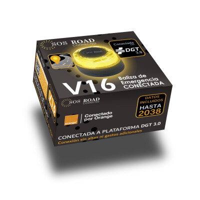 Sinalizador SOS ROAD Connected V16 (APROVADO)