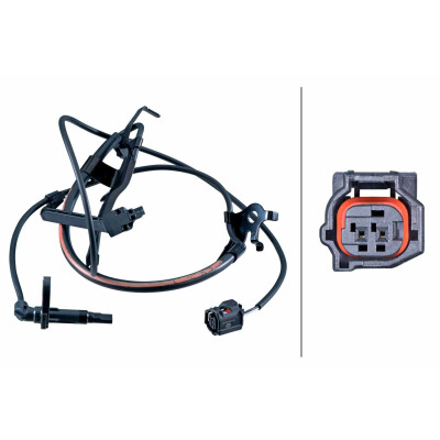 Sensor, rotações da roda