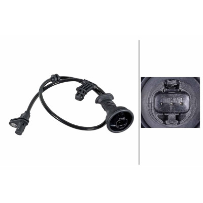 Sensor, rotações da roda